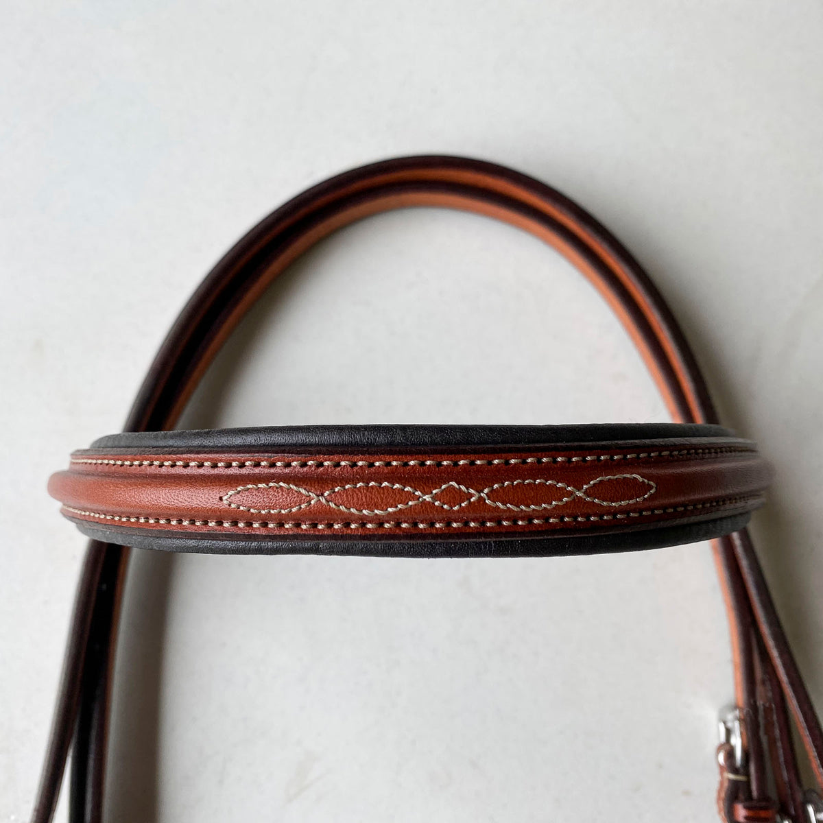 Bandeau (Figure 8) Edgewood En Cuir Pour Cheval Taille Pleine - Occasion, Très Bon état