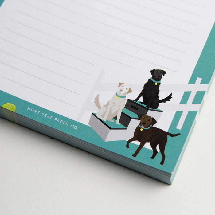 Hunt Seat Paper Co. Barn Dogs Equestrian Notepad