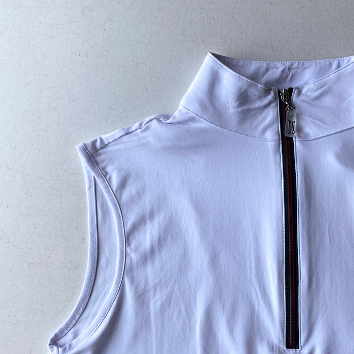 Tailored Sportsman Ladies ICEFIL® Sunshirt Sleeveless / White